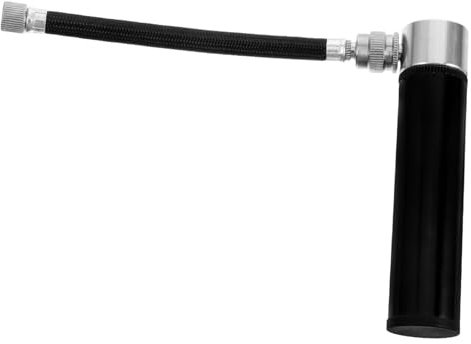 KITANDOVE Ball Luftpumpe 1 Set Metall Fußballpumpe Ballpumpe Mit Pumpennadel Basketball Luftpumpe Kunststoff Ballpumpe Schwarz Luftpumpe Fahrrad Französisches Ventil