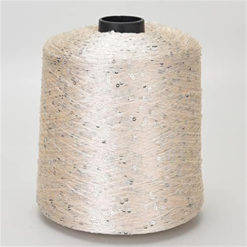 100 g gnistrande garn glitter garn paljett garn paljett virkad tråd guld glänsande gnistrande stickning garn A-15