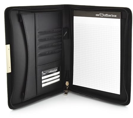 Dynamic Black Label Serie aus veganem Leder + Cordura – Elemente von großer Eleganz und Stil, perfekt für den täglichen Gebrauch von Office Box (A5 Black Label)
