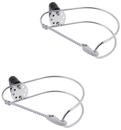 ASJFGTEH Accesorios for embarcaciones Soporte de Acero Inoxidable for aro Salvavidas Soporte for aro Salvavidas(2PCS)