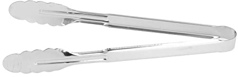 Pinces Alimentaires Acier Inoxydable 304, Multifonctions, 25cm - Sécurité Alimentaire, Prise Ferme, Cuisine et Barbecue (Grand 35,83x15,75 pouces)