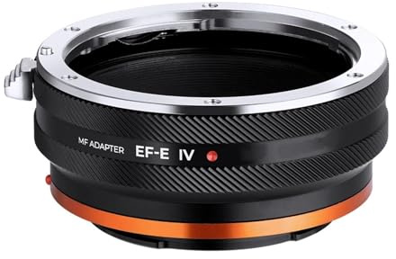 Lens Adapters, EF-E, compatibile con obiettivi con innesto EF Canon EOS, compatibile con anello adattatore for fotocamera Sony E FE A6400 A7M3 A7R3 A7M4 A7R4,For photography