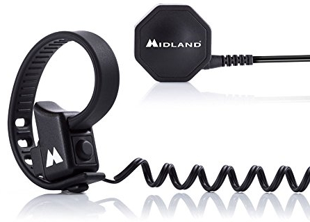 Midland BTT Button Pulsante Bluetooth da Moto per BTTalk App, Accessorio per Qualsiasi Marca di Interfono, Comunica in Sicurezza Senza Togliere le Mani dal Manubrio