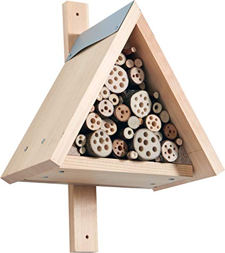 HABA 304543 - Terra Kids Insektenhotel-Bausatz, Bausatz und Anleitung zum Selber bauen von einem Insektenhotel für Kinder (28,5 x 40 x 28,5 cm), zum Beobachten von Insekten