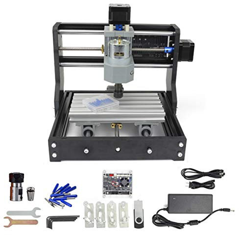 RATTMMOTOR CNC Router 1610 Pro Milling Engraving Machine 3 Axis GRBL Control ER11 Engraver Milling Machine for Wood PVC PCB CNC Milling Machine DIY Engraving