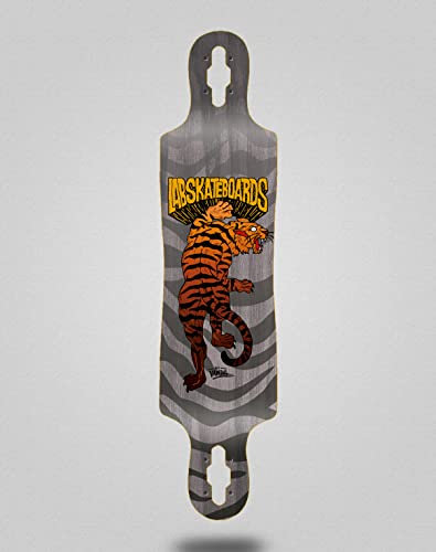 Lab Skate Skateboard Longboard Deck 40x9 Drop Tiger Old