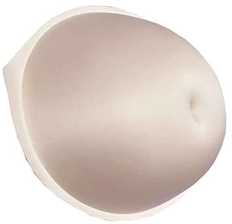 SunniMix 8-10 Mois Ventre De Femme Enceinte Artificiel, Faux Ventre De Femme Enceinte éponge Respirant Léger Réaliste Artificiel pour Accessoires De Photographie, Performance, Publicité