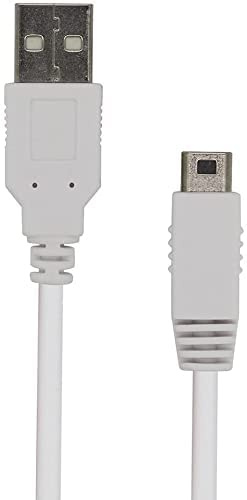 WICAREYO Cavo di ricarica USB per Wii U Gamepad, 1,2 m / 3,9 FT cavo di alimentazione USB per Wii U Gamepad