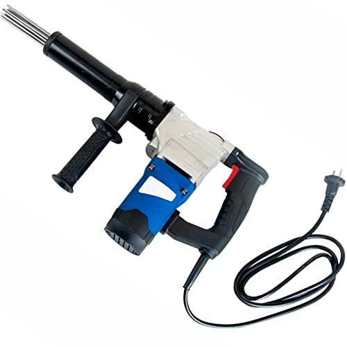 ALSUP Hand-Held Electric Needle Scaler 1100W, Pneumatic Descaling Gun Needle Type Rust Remover Derusting Gun,220V