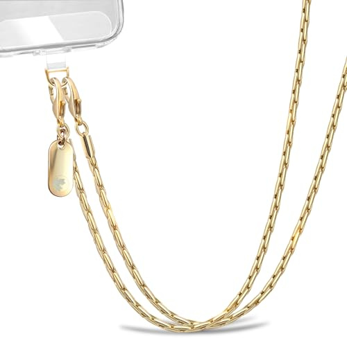 X-Lounge Phone Lanyard for Cellphone Case Crossbody Phone Strap Detachable Phone Charms Strap Anti Theft Necklace Holder for iPhone For Women