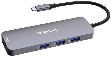 Verbatim USB-C Pro Multiport Hub 8 Port CMH-08, 32151