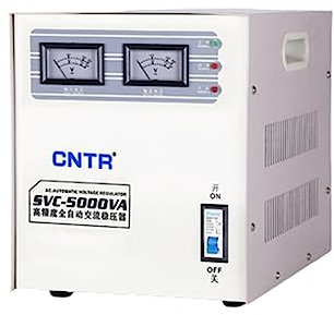 GZHMMAN Voltage Stabilizer Stabilizzatore DiTensione per Uso Domestico Protezione da 220V Stabilizzatore di Tensione CA Automatico Stabilizzatore DiTensione CA Monofase Scorrevole,5000W