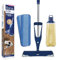 Bona Premium Spray Mop Kit for Oiled Wood Floors, Incl. 1x Oiled Wood Floor Cleaner Liquid Cartridge 850ml and 2x Microfibre Pad