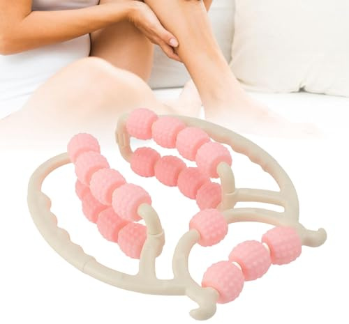 Rodillo Muscular de Tejido Profundo, Rodillo de Masaje Manual Rodillo Muscular con Punto de Gatillo Circular para Pantorrillas, Piernas, Brazos, Codo de Tenista, Masajeador