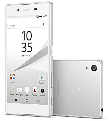 Sony Xperia Z5 Compact 32GB 4G White - smartphones (Single SIM, Android, NanoSIM, EDGE, GPRS, GSM, HSDPA, HSUPA, UMTS, LTE) (Renewed)
