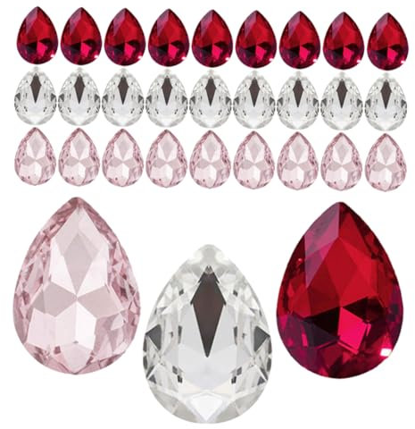 Angoily 150Stücke Strasssteine Mehrfarbige Charms Für DIY Schmuck Bastelmaterial Für Nagelkunst Und Designs