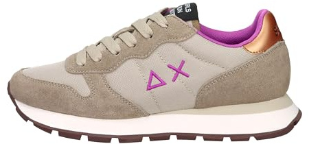 SUN68 Donna Sneakers Basse Z45201 Poliestere Beige Scuro 39