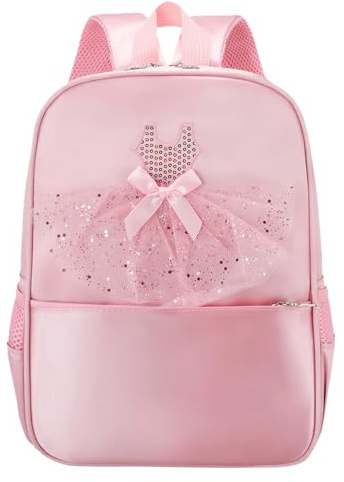 Générique Sac d'école pour Fille Garcon - Sac à Dos Danse coréenne pour Enfants Sac à bandoulière Ballet Pratique pour Jeunes Artistes Rangement kit Formation Accessoire éducatif Essentiel
