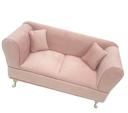 Puppenhäuser im Maßstab 1:6, Sofa-Modell, Schmuckhalter für Puppen und Miniaturen, Einrichtung, Puppenhäuser, Dekoration