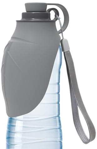Botella De Agua para Perros Portátil,Pequeño Vaso Plegable Antifugas | Bebedero Agua Mascotas,para Alimentar Pasear Senderismo Coche Playa Aire Libre Camping Parque Jardín Patio Navidad