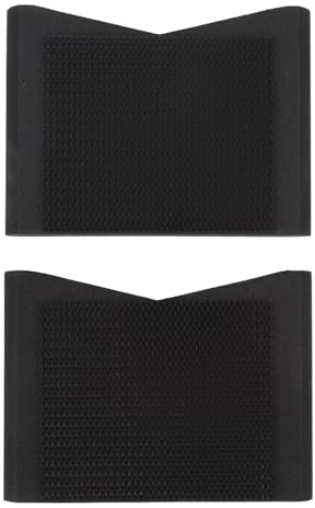 Drum Pedal Block Anti Slip Slide Prevention Nylon Hook Loop Fastener Soft EVA Foam Hi Hat and Pedal Anchor System for Drum Kits Hi Hats Double Kicks Electronic Kick Pedals 2 Pcs