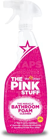 Stardrops The Stuff Miracle Mousse nettoyante pour salle de bain Rose 750 ml