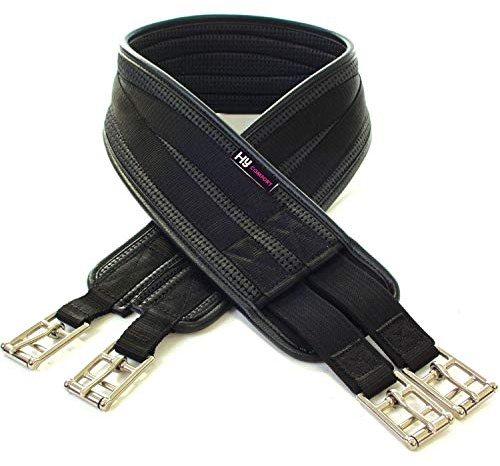HyComfort Sattelgurt schwarz schwarz 58