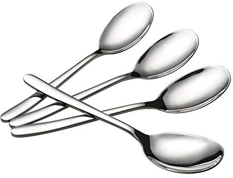 Sponsored Ad – Yarebest Large Serving Spoon Set of 4, Stainless Steel Buffet Spoons