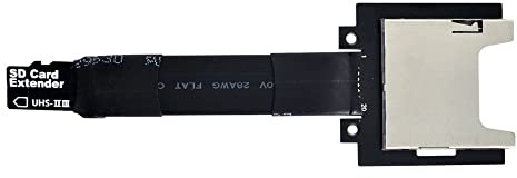 Xiwai TF Micro SD Extender vers adaptateur de câble d'extension de carte femelle flexible SD/SDHC/SDXC UHS-III