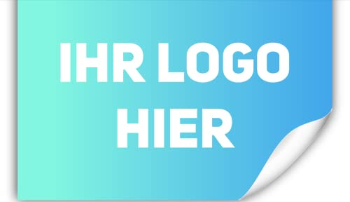 Sticker selbst gestalten mit eigenem Motiv - Individuell einsetzbar selbstklebend mit Vorschau personalisiert (300)