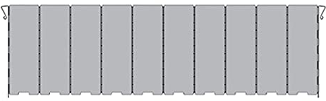 IWOMA Heizstrahler Reflektor Schild für Erdgas Propan Outdoor Terrassenheizungen Reflektor Wärmefokussierung Reflektor für Terrassenheizer, 10 Stück