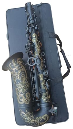 Saxophon Komplettset mit Altsaxophon E Flat Musikinstrumente Schwarz Altsaxophon Professional