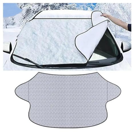 Copri Vetro Auto Ghiaccio Copertura Universale Per Parabrezza Da Neve Per Auto Copertura Magnetica Per Parabrezza Più Spessa Copertura Protettiva Per Parasole Per SUV Telo Macchina Antigelo