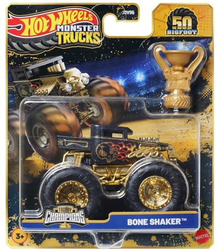 Hot Wheels Monster Trucks Trophy Champions - Bone Shaker