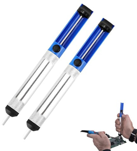 NHQZ Pompe à dessouder - Buse en silicone résistante aux températures élevées - Accessoire indispensable pour les soudeurs professionnels, 2 pièce