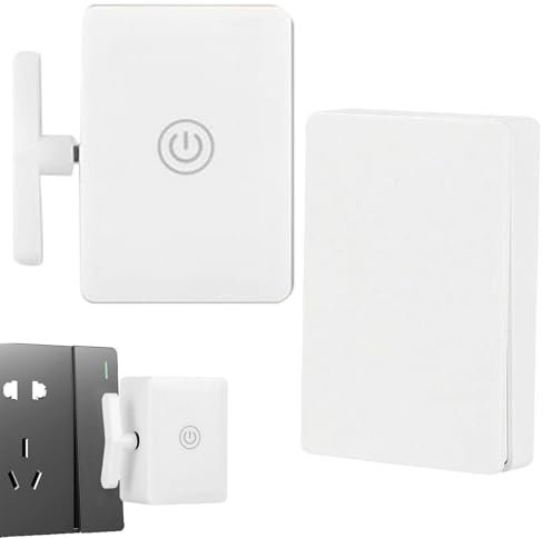 Turn Off The Lights Artifact, Remote Button Pusher, Wireless Button, Smart Home Device for Automation, Sturdy Remote Control Light Off Robot for Lamps and Switches