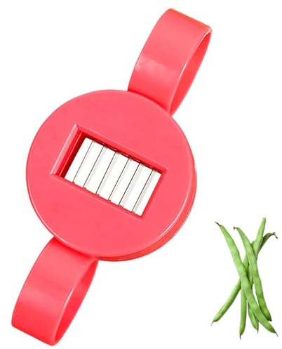 Strong Mini Runner Bean Slicer Cutters,Sharp Slicing Runner Beans,Kitchen Slicer Tool Gadget for Vegetable