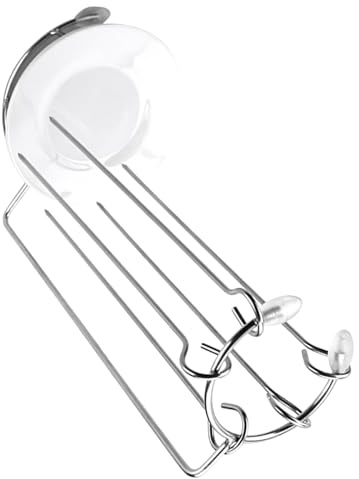 Homoyoyo Juego de 5 Pinchos de Acero Inoxidable para Parrilla de Barbacoa, Soporte Desmontable para Brochetas Adecuado para Camping y Asados al Aire Libre