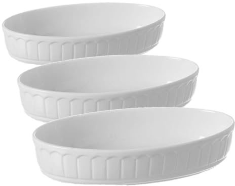 HENDI 786321 Terrina Ovale Rustica (Confezione da 3)