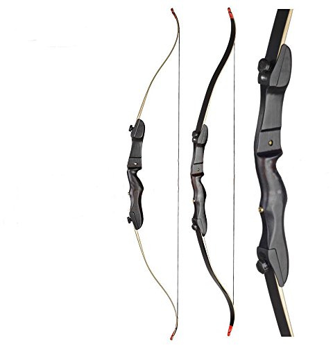 Set RAGIM Black LARP - 68 Zoll - 32 lbs - Recurvebogen