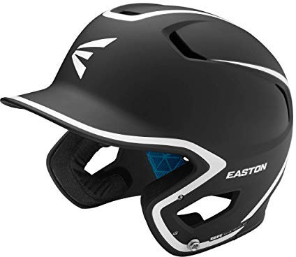 Easton zweifarbig Z5 2.0 Baseball Schlaghelm Senior Matt Schwarz/Weiß