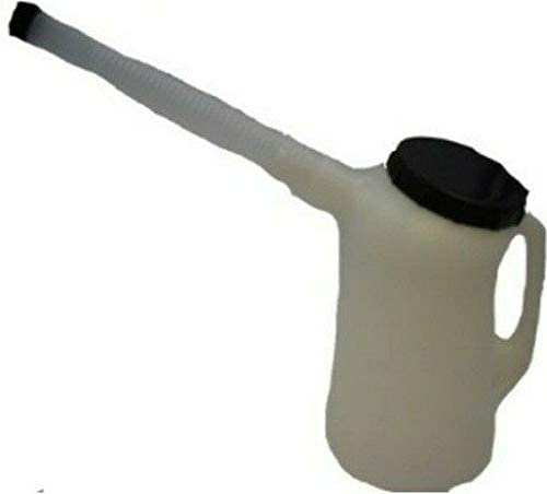 Toolzone Messbecher aus Kunststoff mit flexiblem Ausguss, 2 l, für Wasser, Benzin, Diesel AU019
