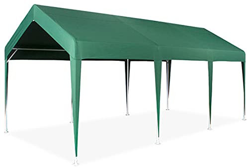 0℃ Outdoor Gazebo Impermeabile Tenda Gazebo da Giardino, Tendone Impermeabile, Tenda con Tubi in Acciaio Resistente di Alta qualità, per Mercato Campeggio Spiaggia Eventi Feste,#6,4x6m