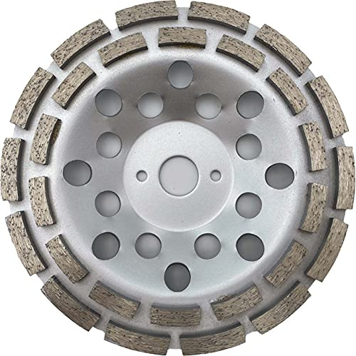 Mola diamantata di alta qualità, 180 mm, per cemento, universale, 180 mm x 22,2 mm, disco abrasivo a doppia fila