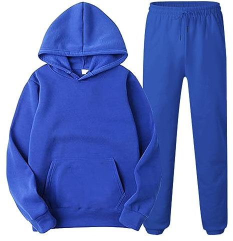 Männer Frauen Winter Sport Mode Freizeit einfarbig Kapuzenpullover geschlossene Hose Zweiteiliger Anzug Herren Sky Anzug