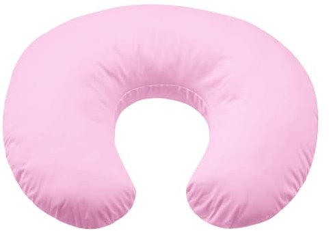 Winmany Funda de Almohada de Lactancia Impermeable para recién Nacidos, Funda de Almohada Suave reemplazable para niños y niñas (Rosa)