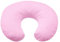 Winmany Funda de almohada de lactancia impermeable para recién nacidos, funda de almohada suave reemplazable para niños y niñas (rosa)