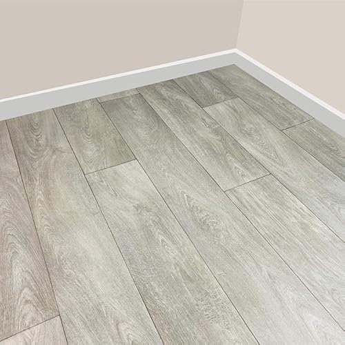 Grandismo Medium Grange Effect Vinyl Lino Roll Flooring Kitchen Bathroom Waterproof Roll Sheet Anti-Slip Cushion Flooring (1metres x 2metres (3ft 3 x 6ft 6))