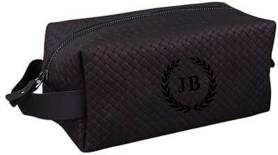 Blade Kulturbeutel Herren aus hochwertigem Leder handgefertigte Kulturtasche Leder Dopp Kit für Damen und Herren Premium Kosmetiktasche für die Reise Waschtasche für Männer & Frauen