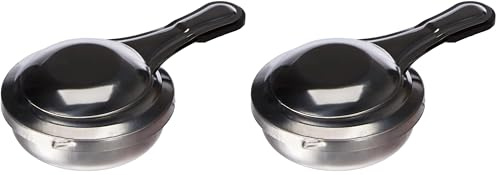 Metaltex Brûleur à Fondue - brûleur pour Service à Fondue - réchaud à Fondue - Dia.9 cm (Lot de 2)